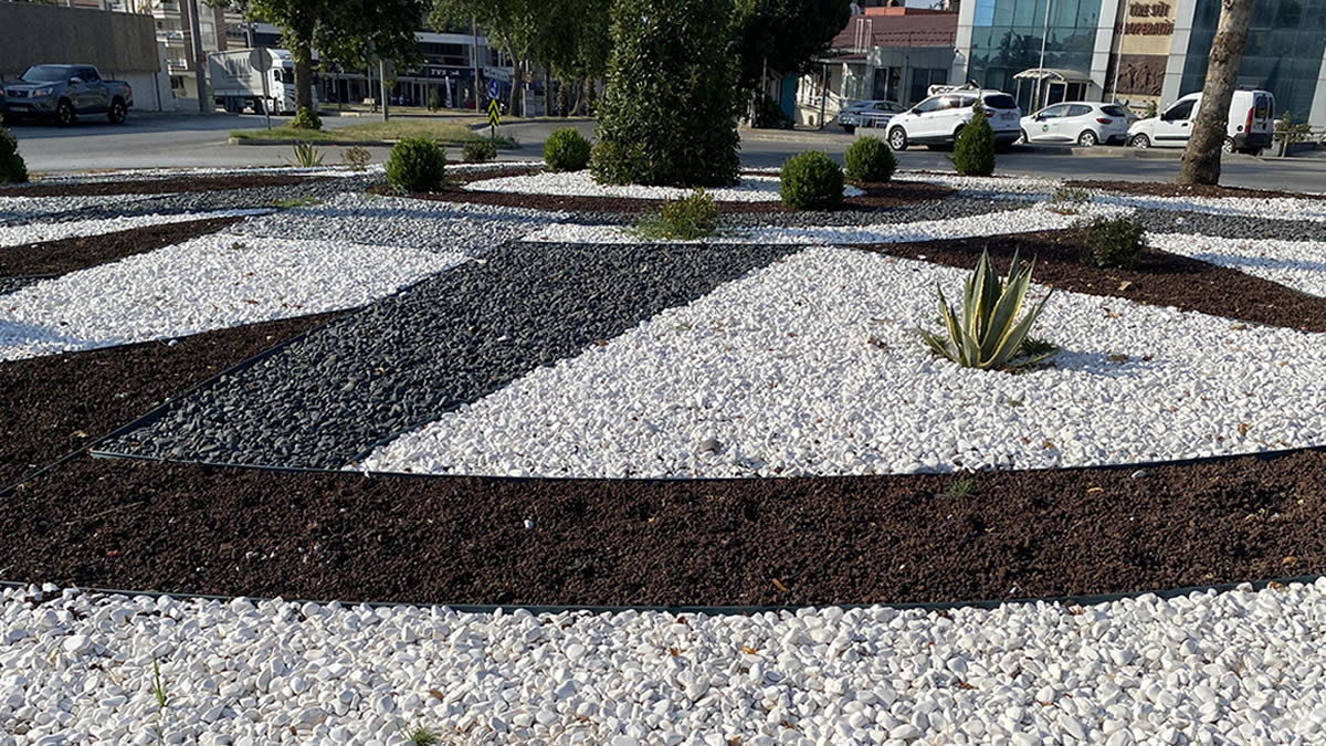 Landscape designs that use almost no plants are becoming increasingly common. 