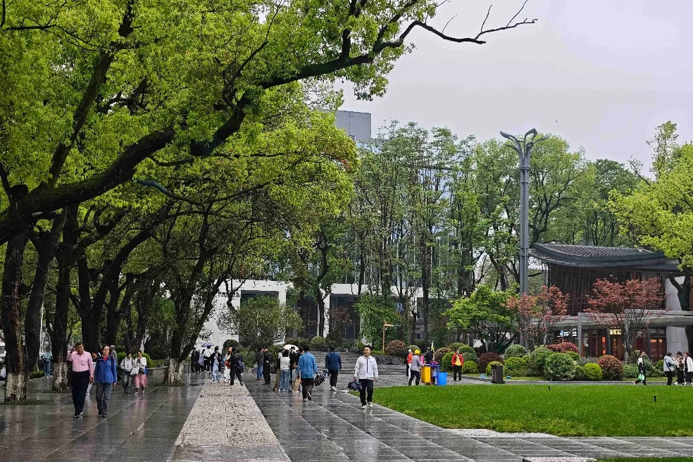 15th China International Garden Expo in Wenzhou Zhejiang with Governor Liu Jie's green landscape vision.