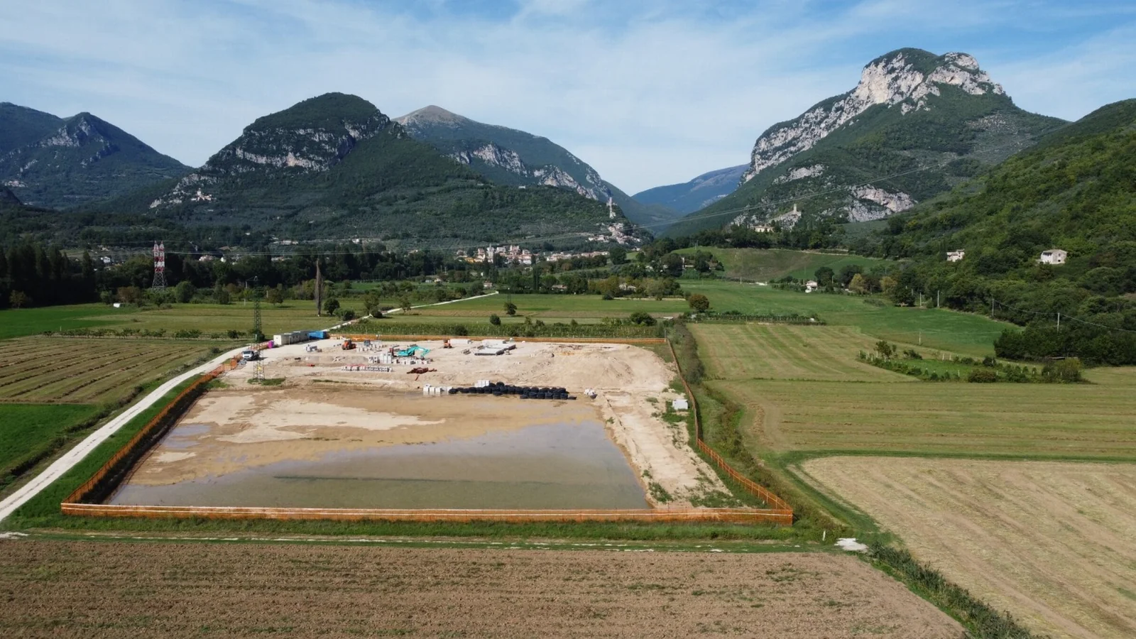 İtalya Umbria Amelia'da Leonardo Morelli peyzaj koruma ve arazi kullanımı analizi.