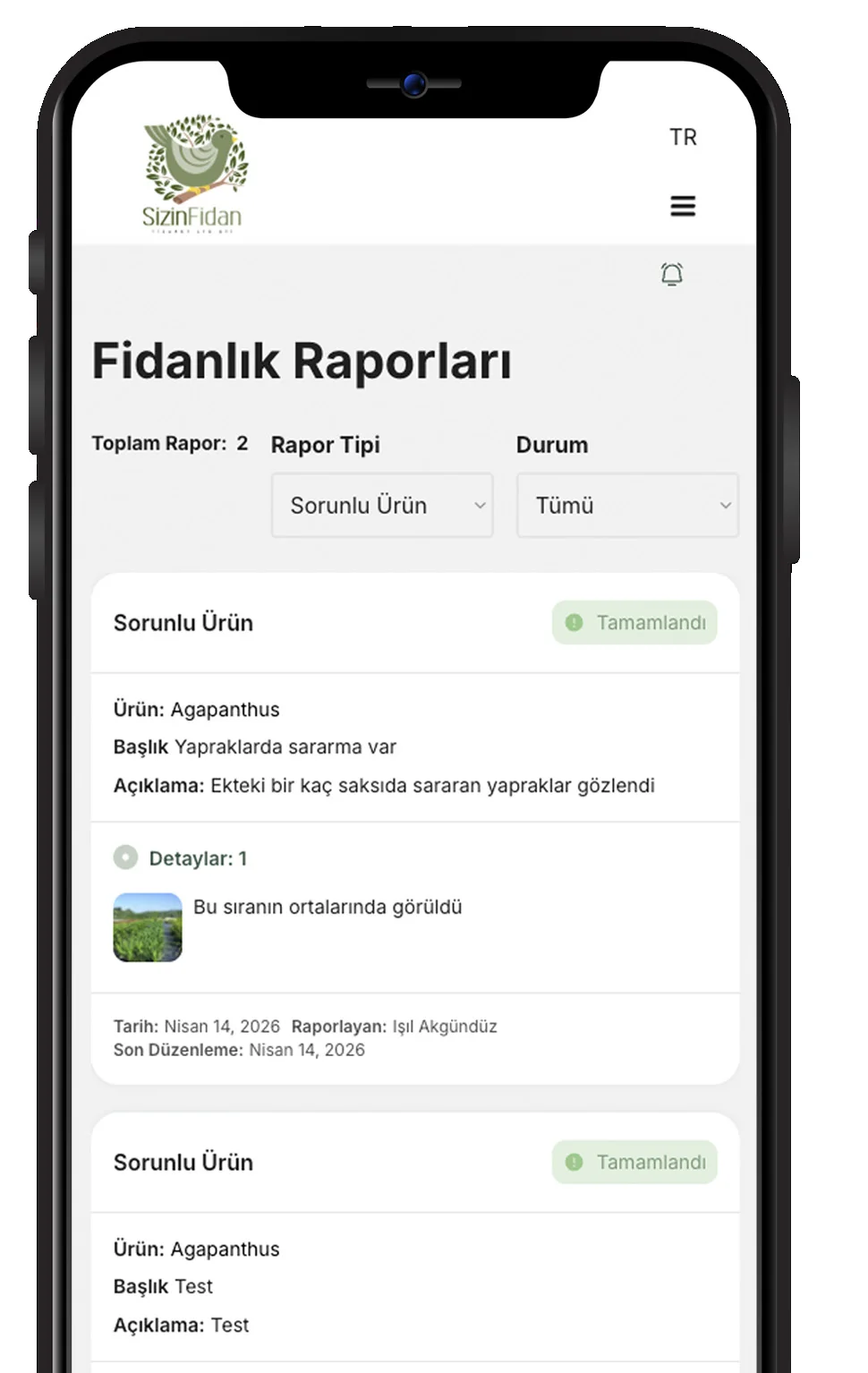 Botafix yazılımı kurucuları Tamer Akgündüz ve Işıl Akgündüz fidanlık dijital çözümü.