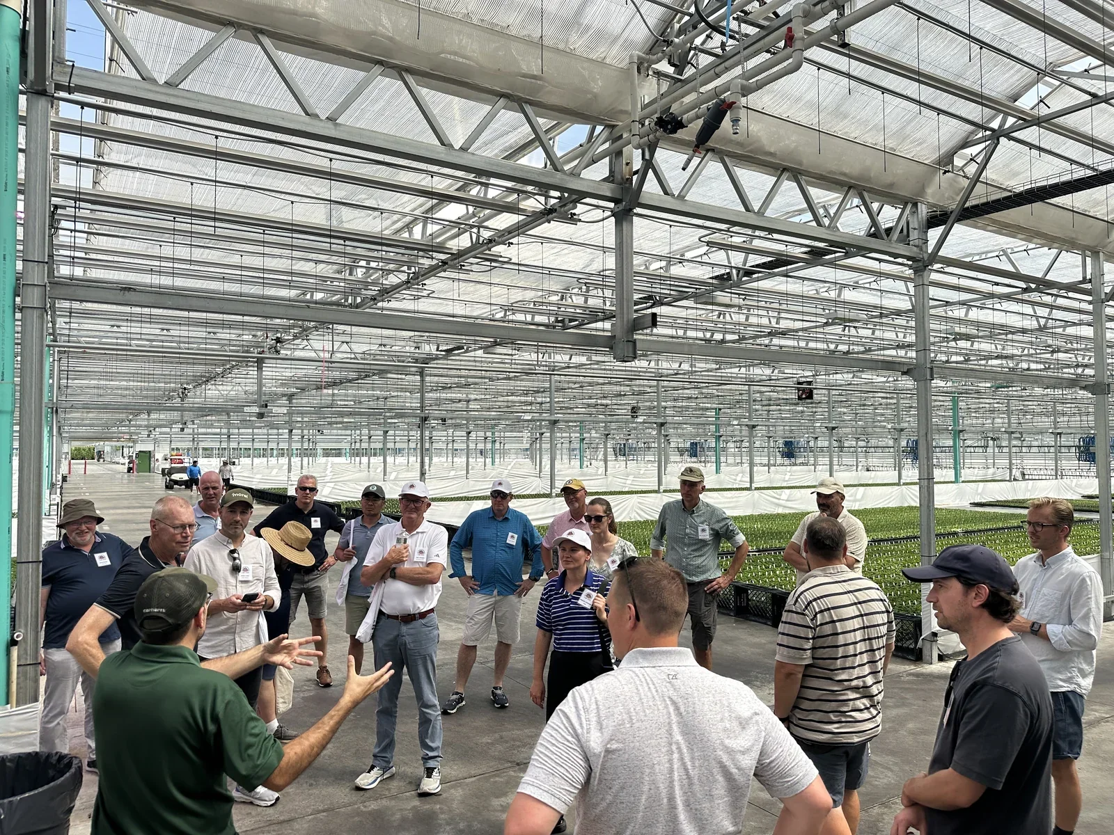 Fleuroselect 55. Kongresi kapsamında ABD Philadelphia'daki Lucas Greenhouses ziyareti.